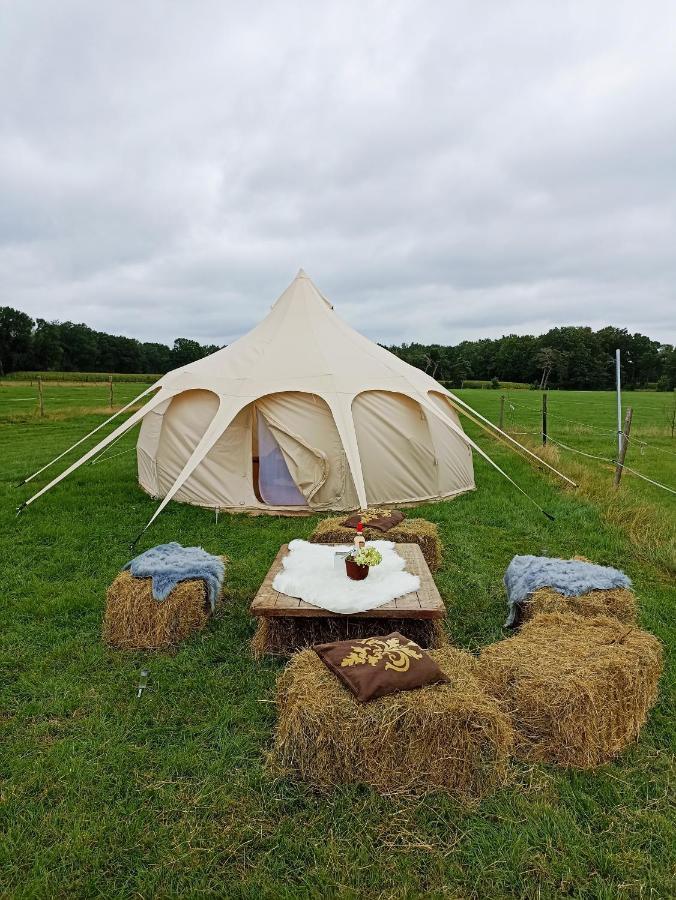 Natuur-like Glamping in Bosland Pelt Bagian luar foto