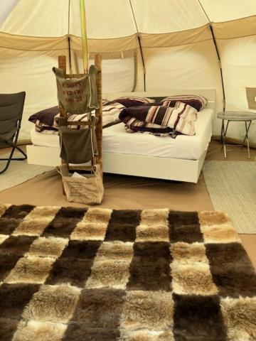 Natuur-like Glamping in Bosland Pelt Bagian luar foto